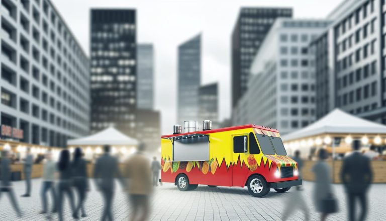 branded food truck