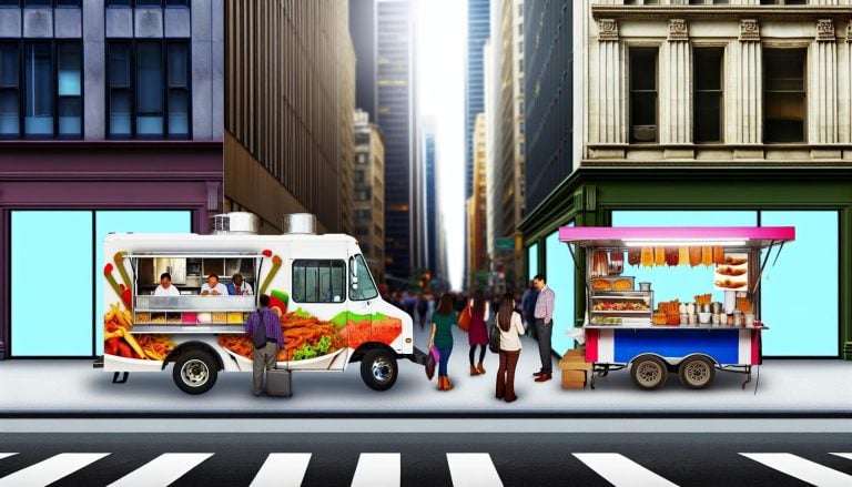Food Truck vs. Street Food